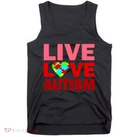 Live Love Autism Tank Top thumb 0