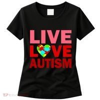 Live Love Autism Women's T-Shirt thumb 0