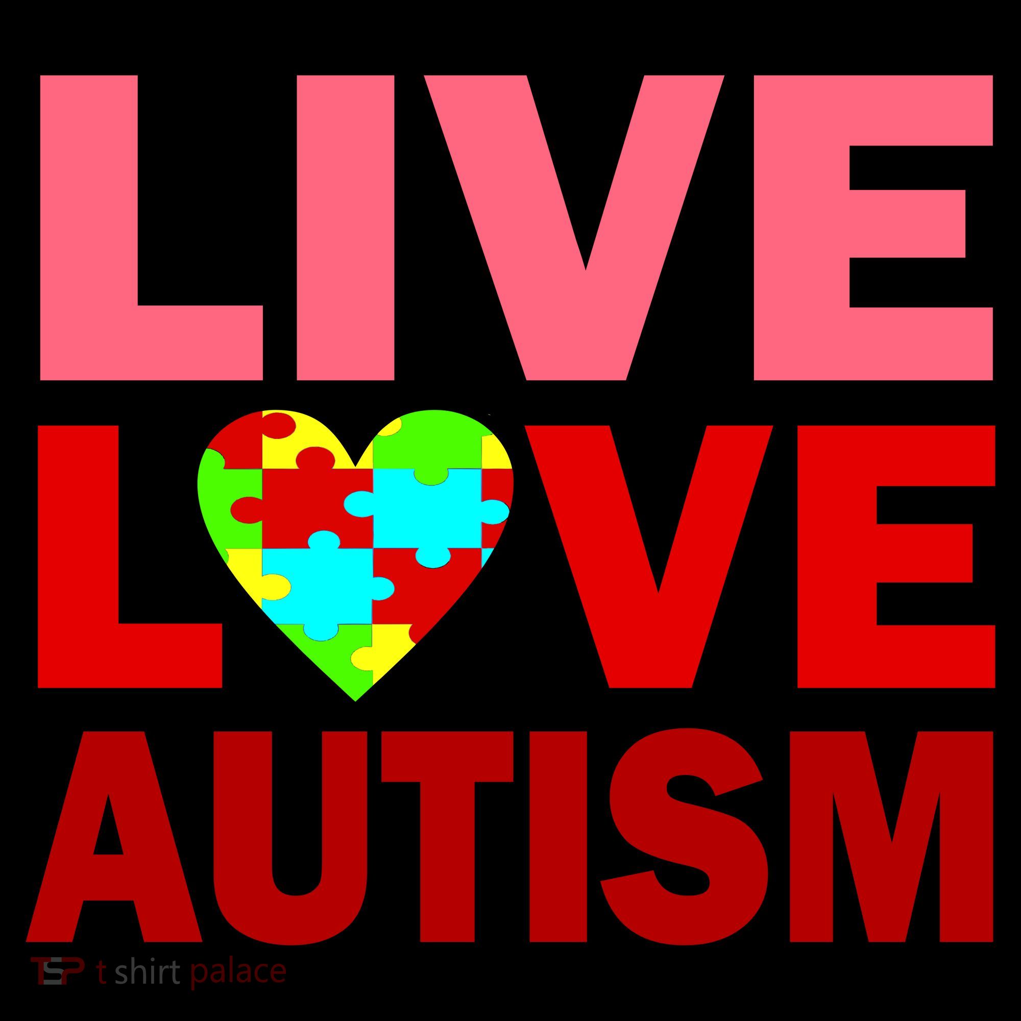 Live Love Autism Kids Hoodie