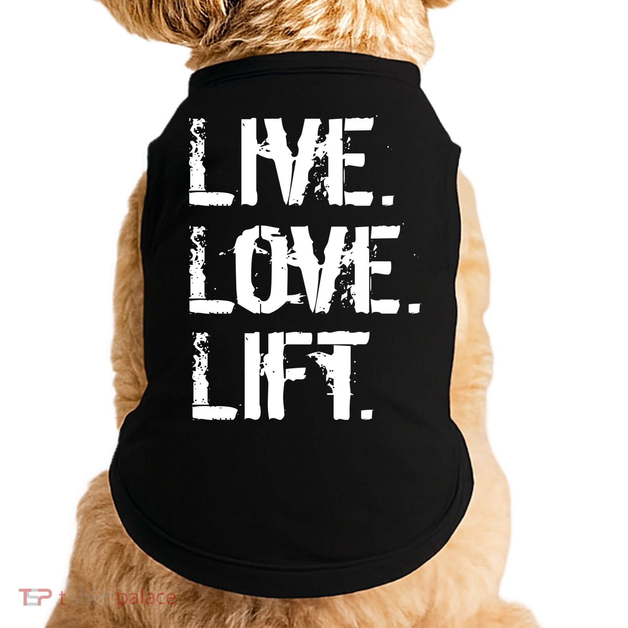 Live Love Lift Retro Fitness Doggie Tank