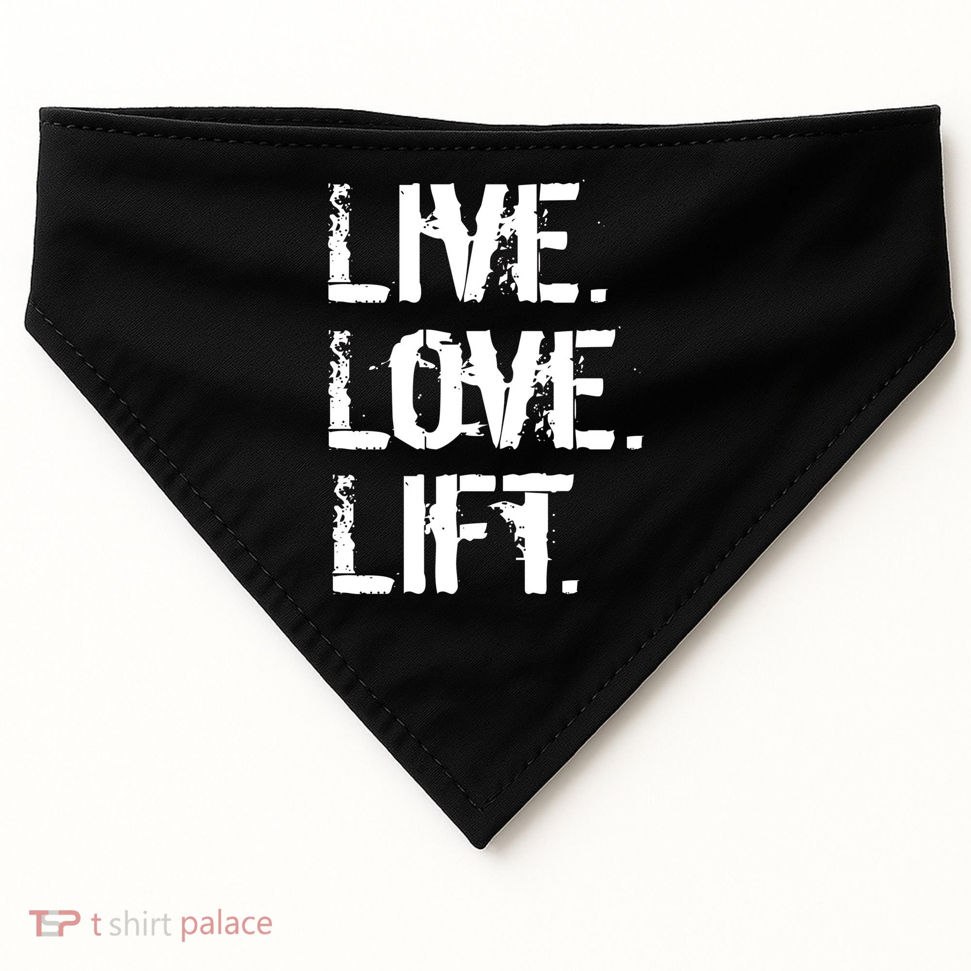 Live Love Lift Retro Fitness USA-Made Doggie Bandana