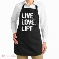 Live Love Lift Retro Fitness Apron thumb 2