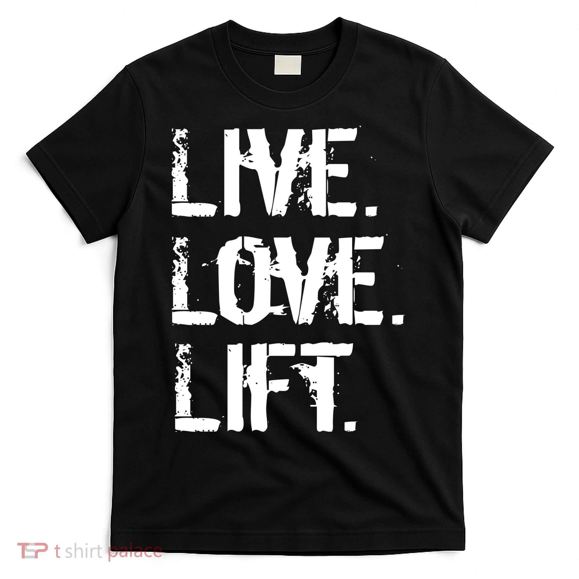 Live Love Lift Retro Fitness T-Shirt