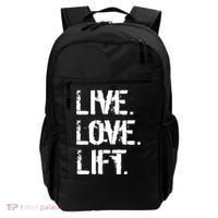 Live Love Lift Retro Fitness Backpack thumb 0