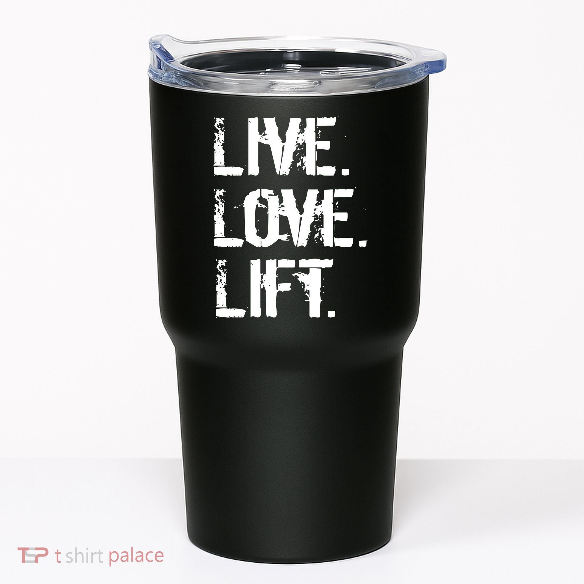 Live Love Lift Retro Fitness Tumbler