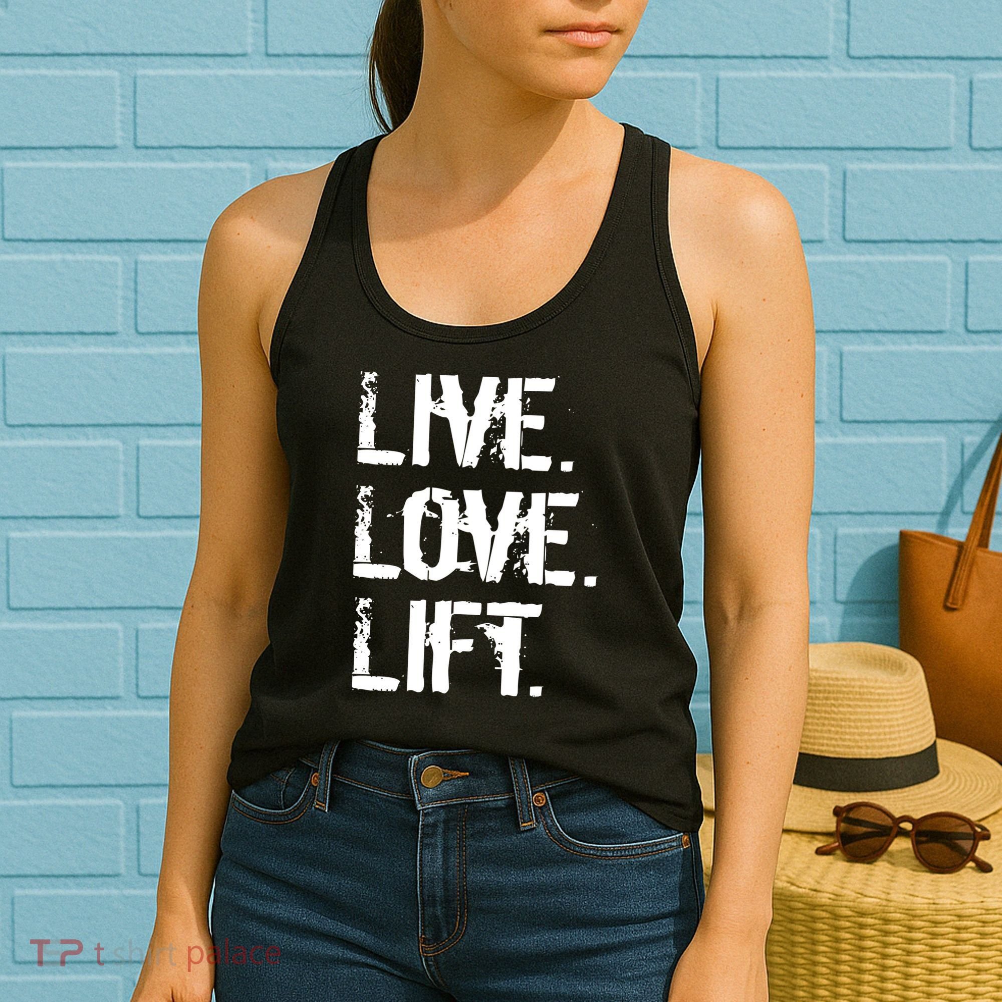 Live Love Lift Retro Fitness Women's Tank Top