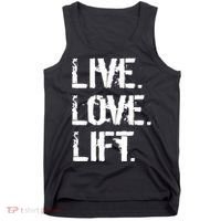 Live Love Lift Retro Fitness Tank Top thumb 0