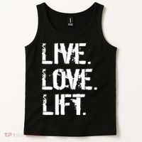 Live Love Lift Retro Fitness Tank Top thumb 2