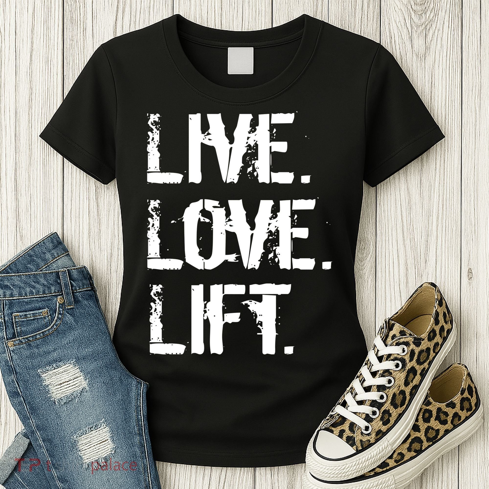 Live Love Lift Retro Fitness Women's T-Shirt