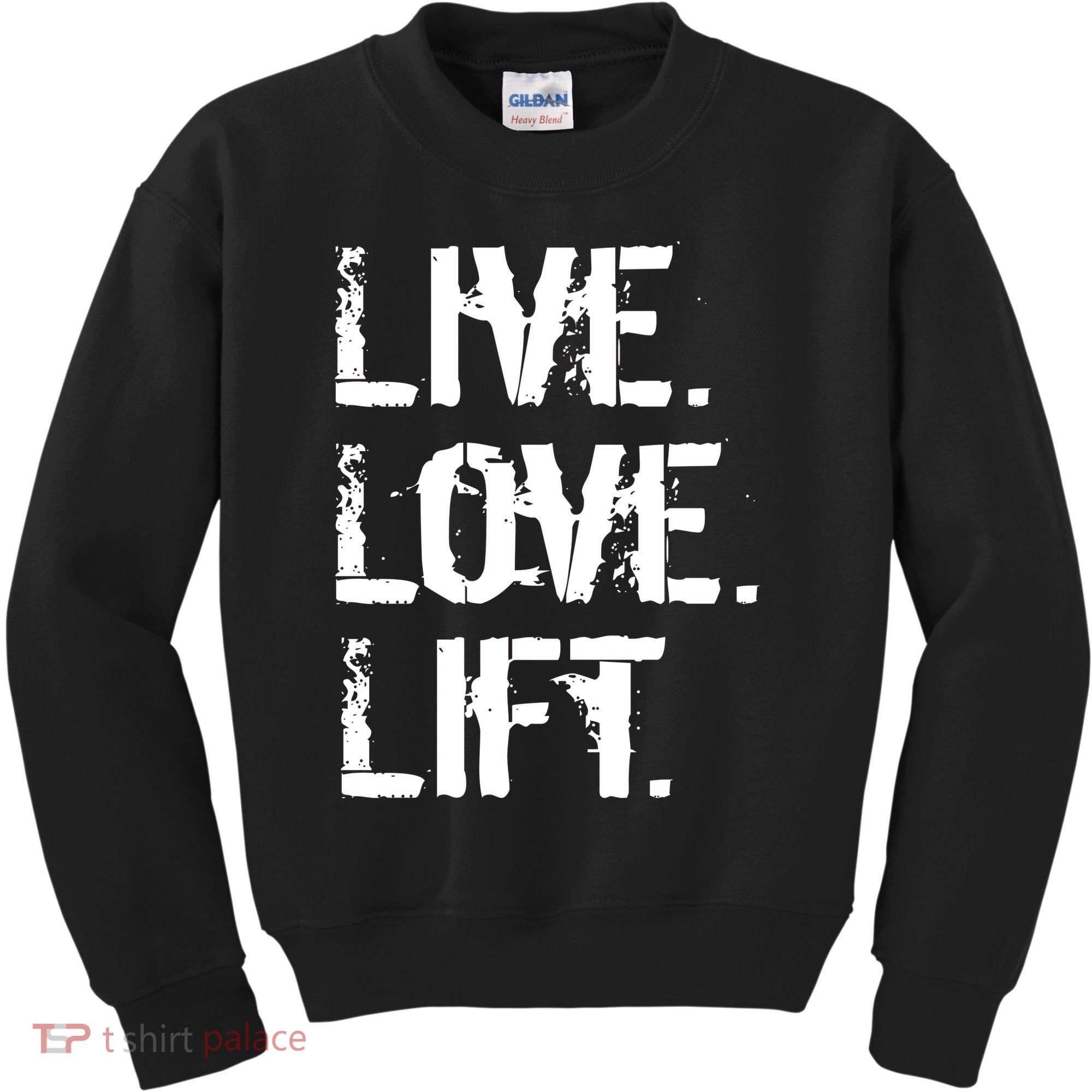 Live Love Lift Retro Fitness Kids Sweatshirt