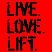 Live Love Lift Retro Fitness Santa Hat thumb 1