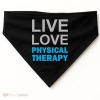 Live Love Physical Therapy USA-Made Doggie Bandana thumb 0