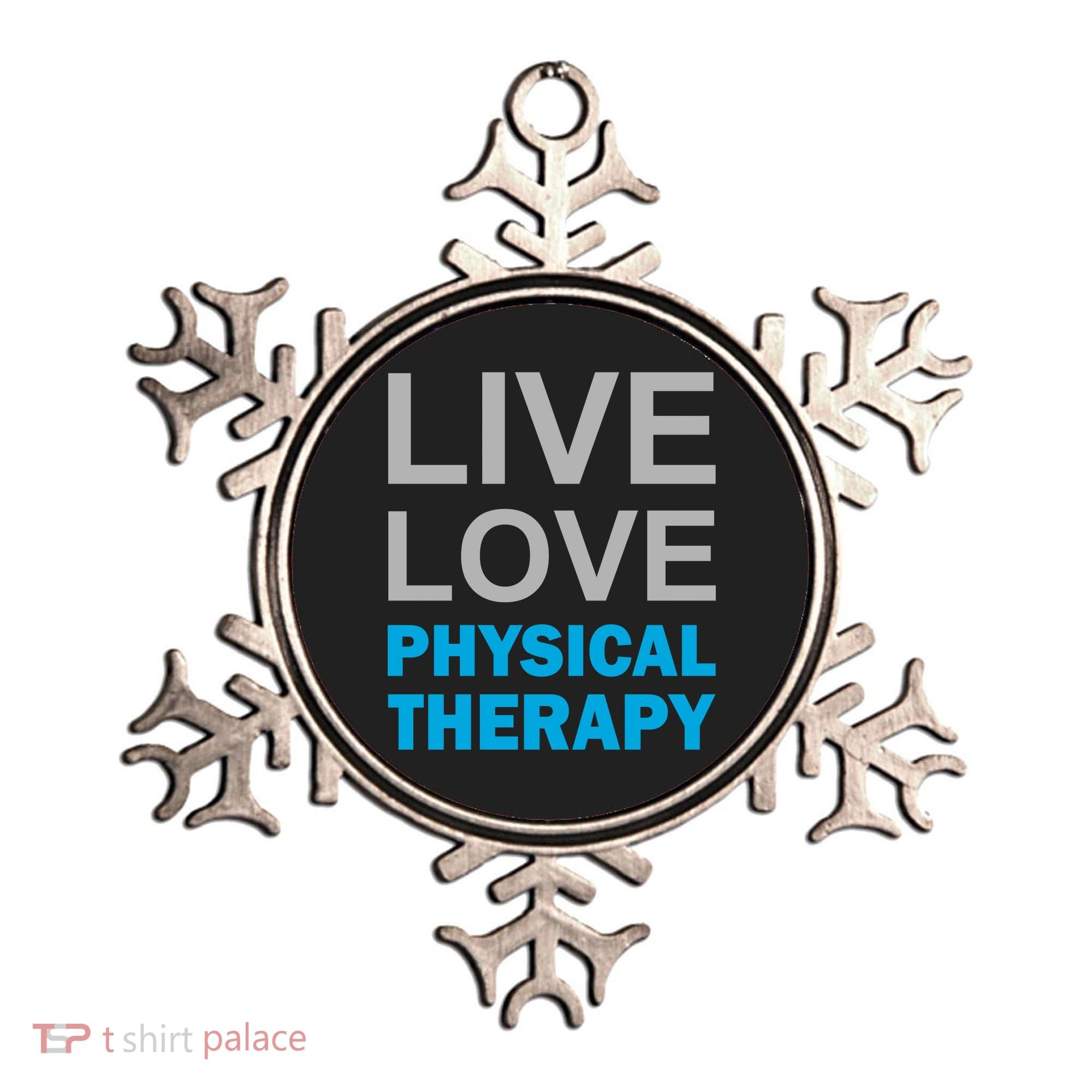 Live Love Physical Therapy Ornament