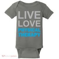 Live Love Physical Therapy Baby Bodysuit thumb 0