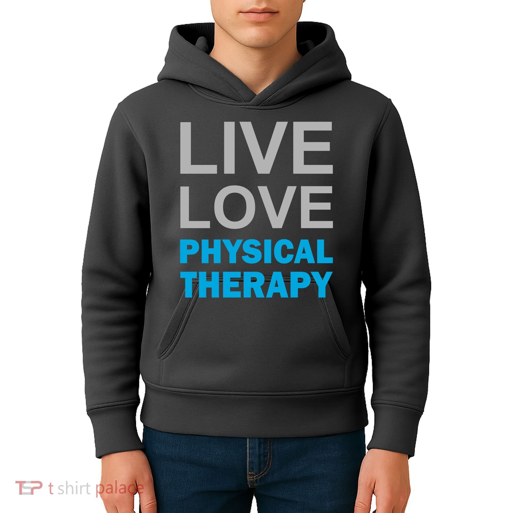 Live Love Physical Therapy Kids Hoodie