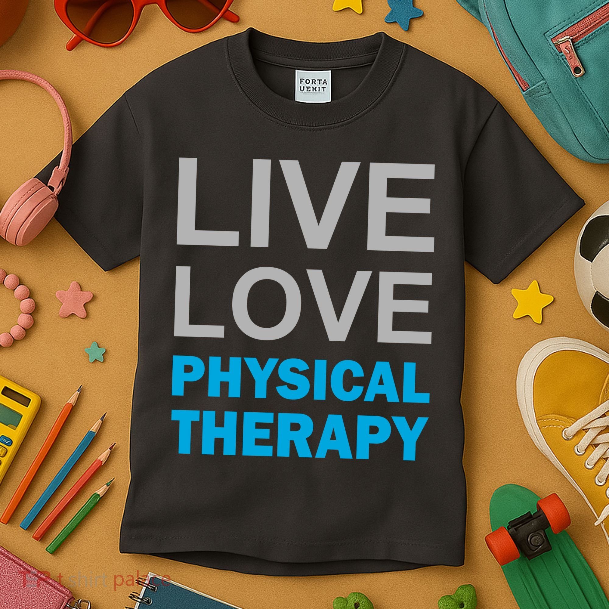 Live Love Physical Therapy Kids T-Shirt