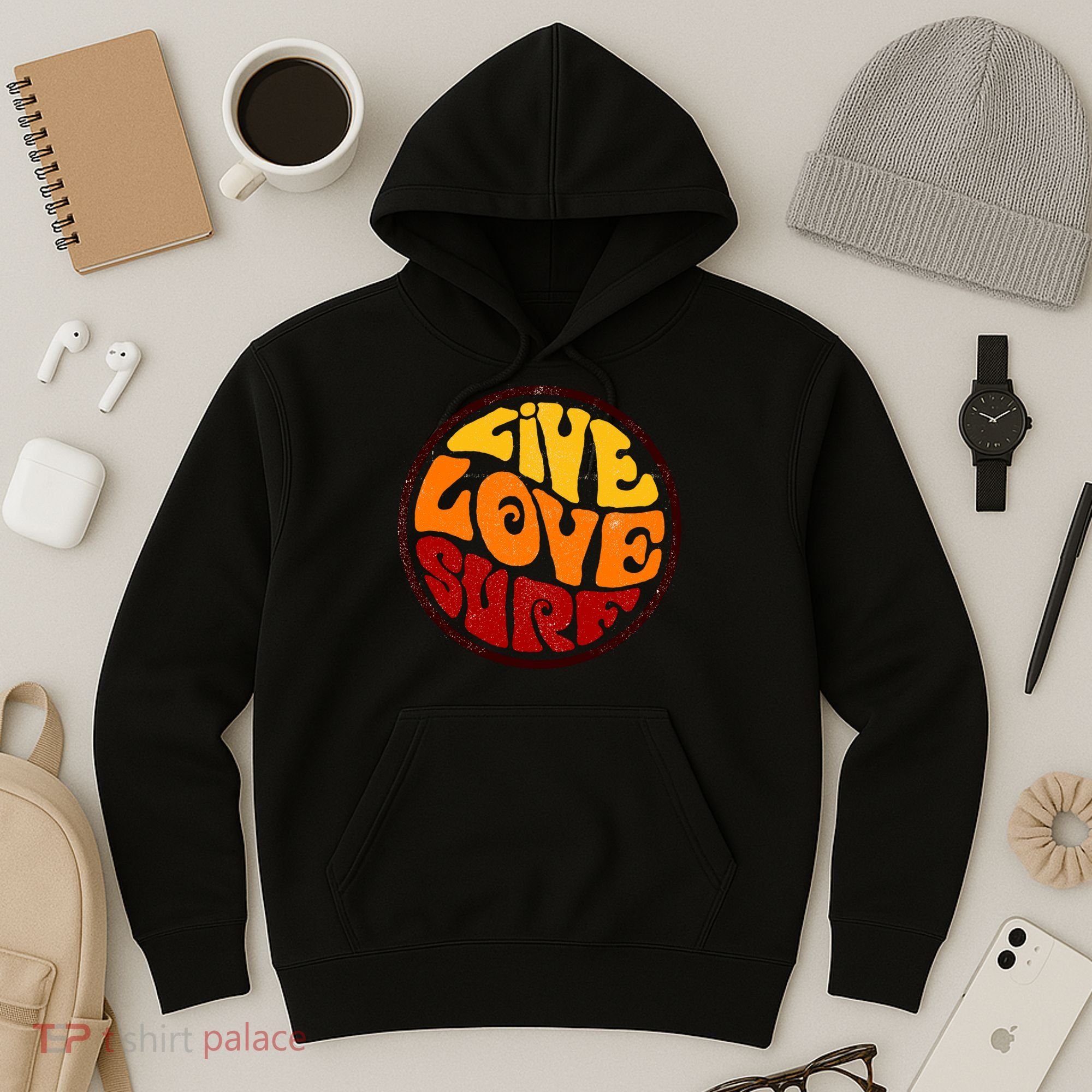 Live Love Surf Hoodie