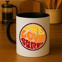Live Love Surf Coffee Mug thumb 4