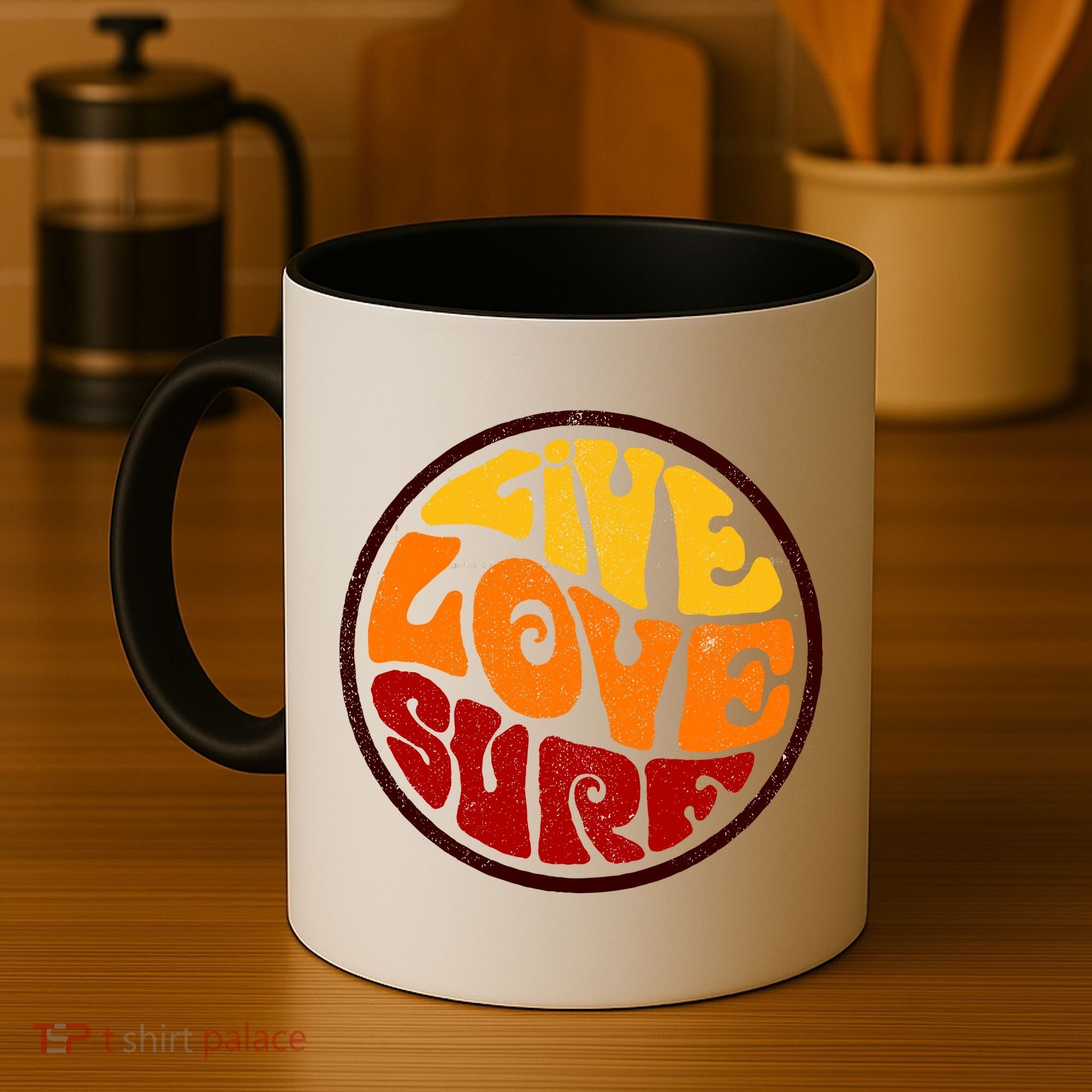 Live Love Surf Coffee Mug