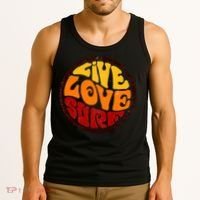 Live Love Surf Tank Top thumb 3