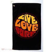 Live Love Surf Golf Towel thumb 0