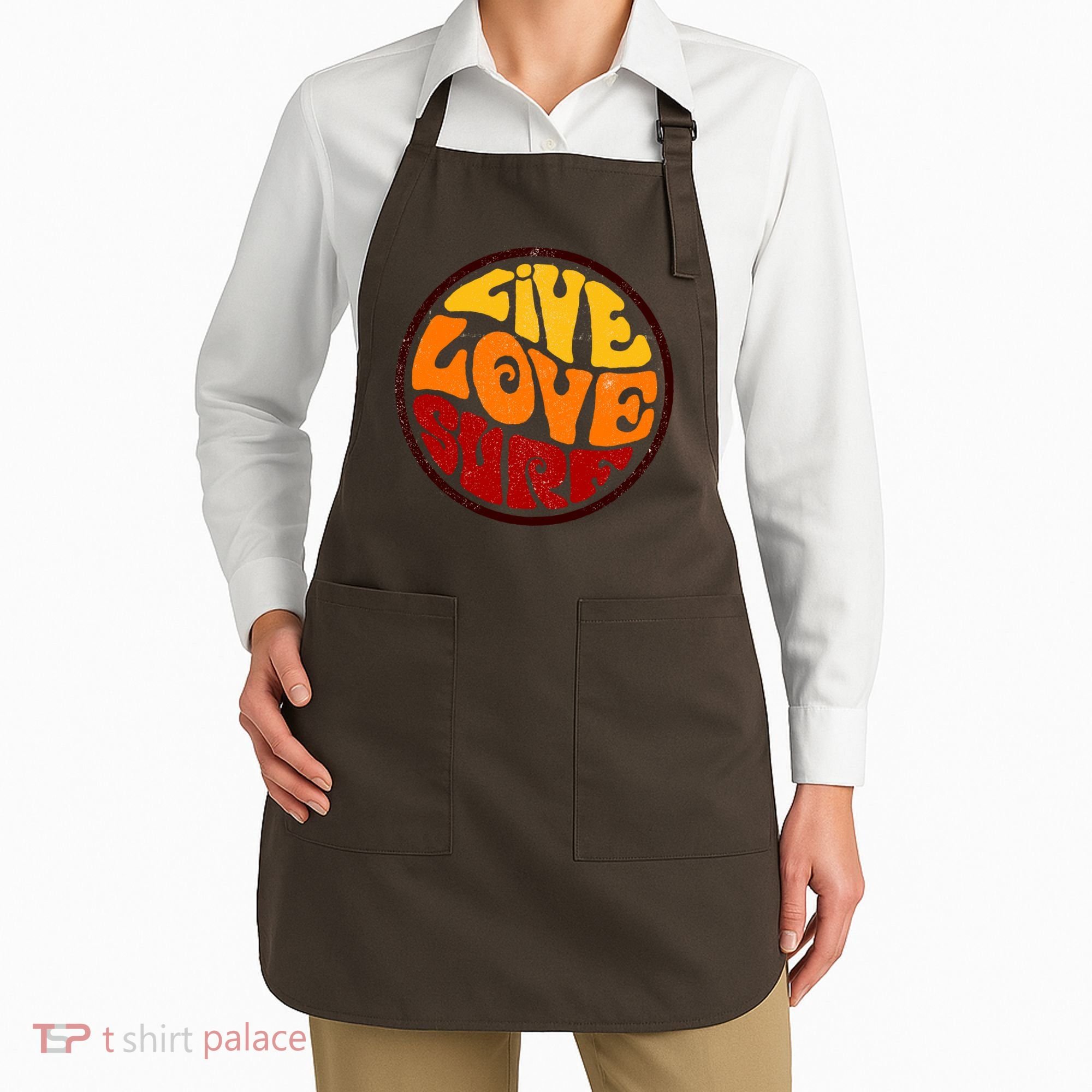 Live Love Surf Apron