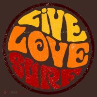 Live Love Surf Kids Hoodie thumb 2