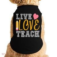 Live Love Teach Doggie Tank thumb 0