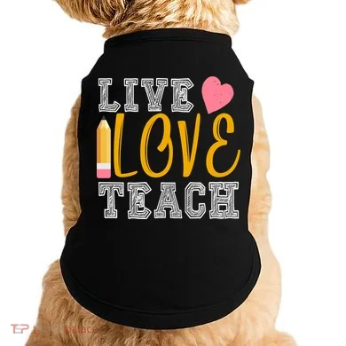 Live Love Teach Doggie Tank