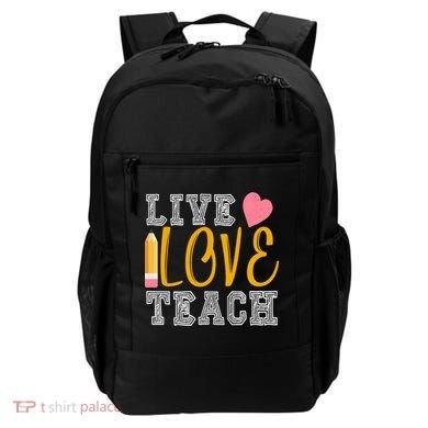 Live Love Teach Backpack