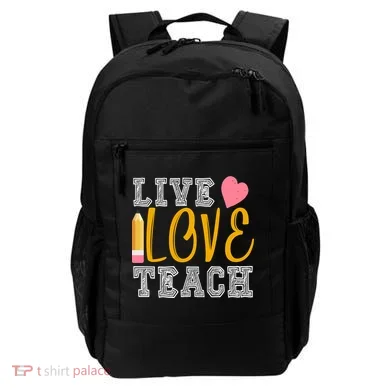 Live Love Teach Backpack