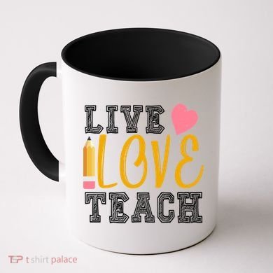 Live Love Teach Coffee Mug
