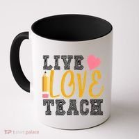 Live Love Teach Coffee Mug thumb 0