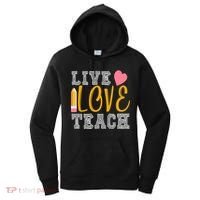 Live Love Teach Women's Hoodie thumb 0