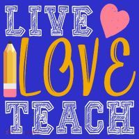 Live Love Teach T-Shirt thumb 7