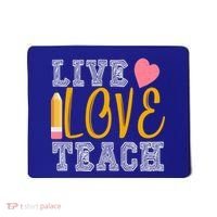 Live Love Teach Mousepad thumb 0