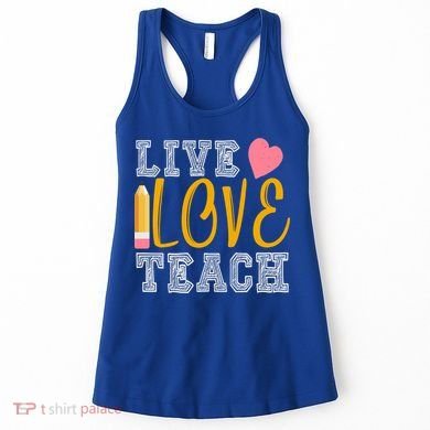 Live Love Teach Women's Tank Top