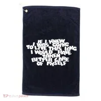 Live This Long Funny Birthday Golf Towel thumb 0
