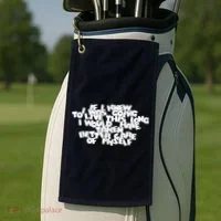 Live This Long Funny Birthday Golf Towel thumb 2