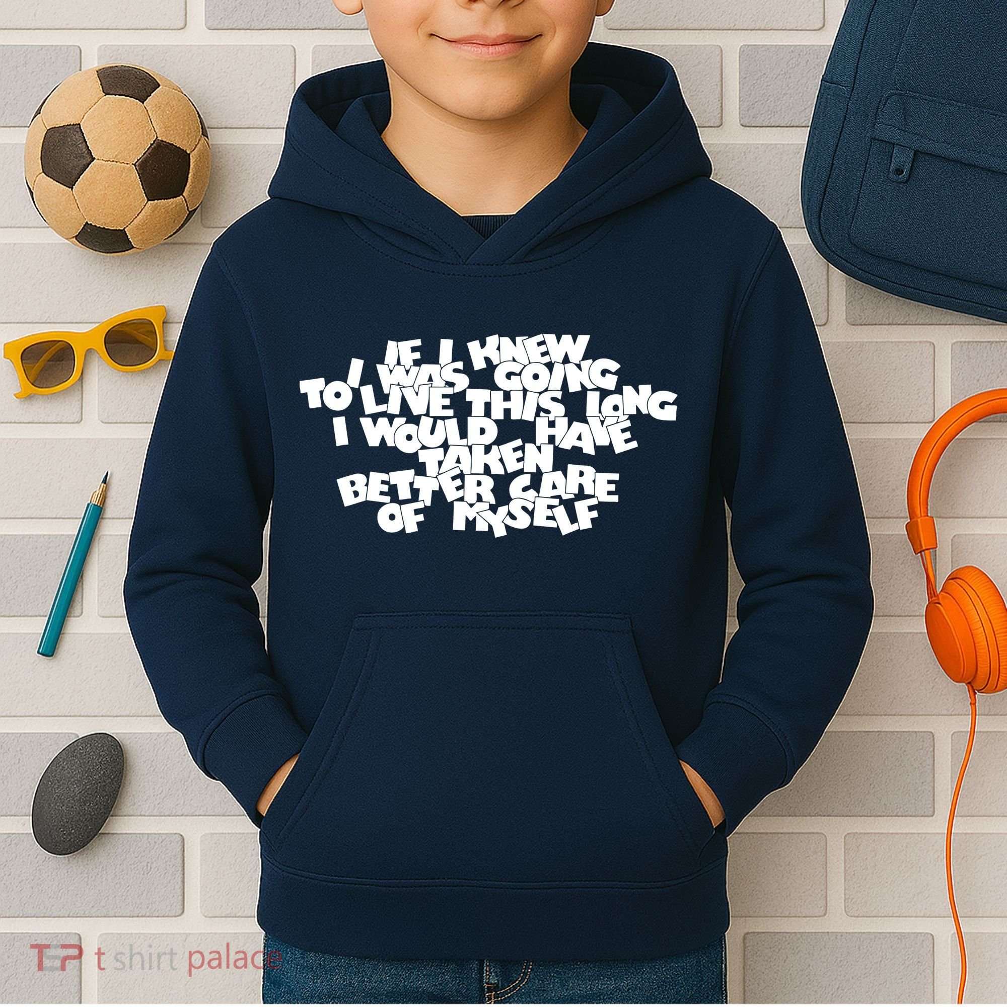 Live This Long Funny Birthday Kids Hoodie