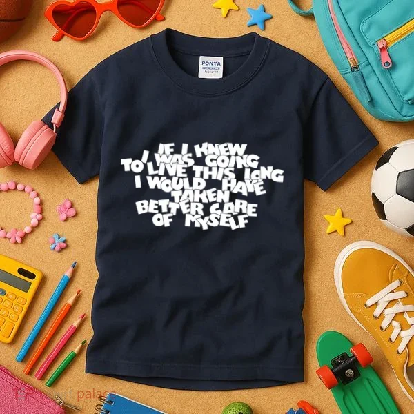 Live This Long Funny Birthday Kids T-Shirt