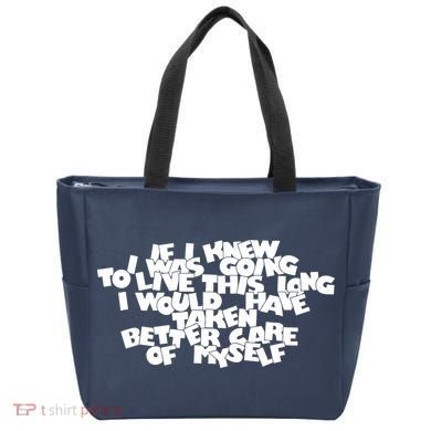 Live This Long Funny Birthday Tote Bag