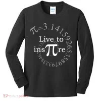 Live To InsPIre Pi Day Kids Long Sleeve Shirt thumb 0