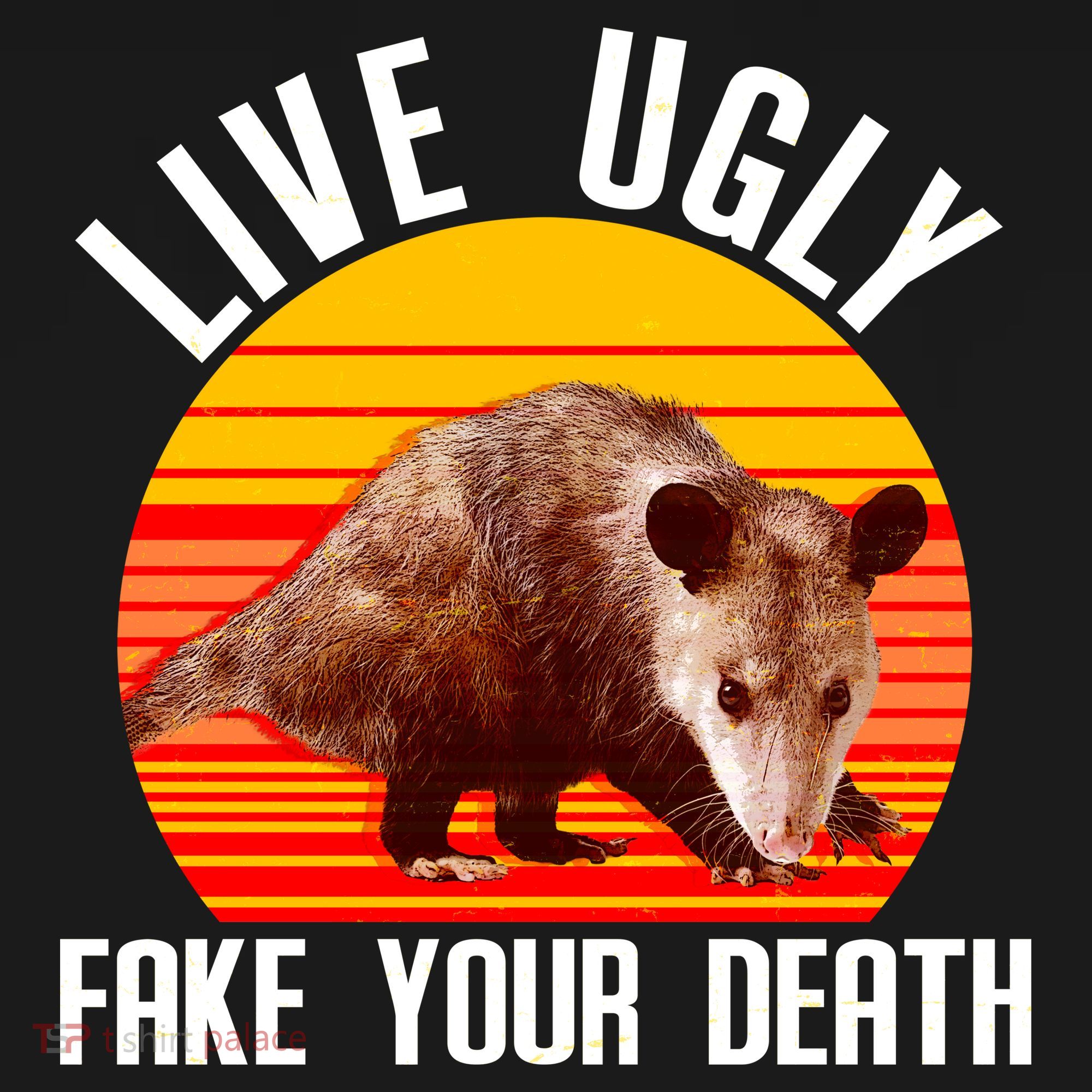 Live Ugly Fake Your Death Bucket Hat