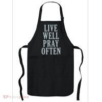 Live Well Pray Often Apron thumb 0