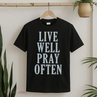 Live Well Pray Often T-Shirt thumb 2