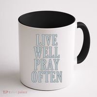 Live Well Pray Often Coffee Mug thumb 1