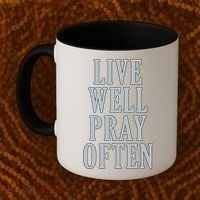 Live Well Pray Often Coffee Mug thumb 2