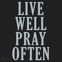 Live Well Pray Often Tumbler thumb 3