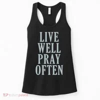 Live Well Pray Often Women's Tank Top thumb 0